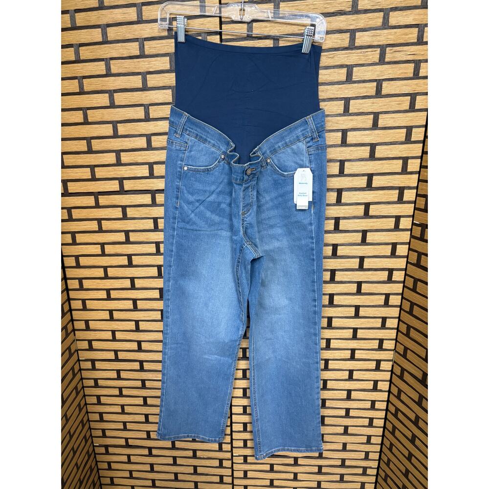 Time And Tru Straight Leg Maternity Jeans Size Medium